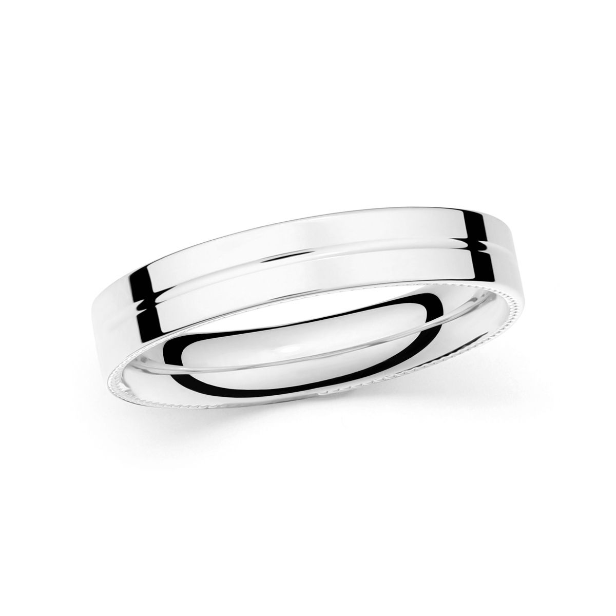 Wedding Ring V623M-SL 14K White gold
