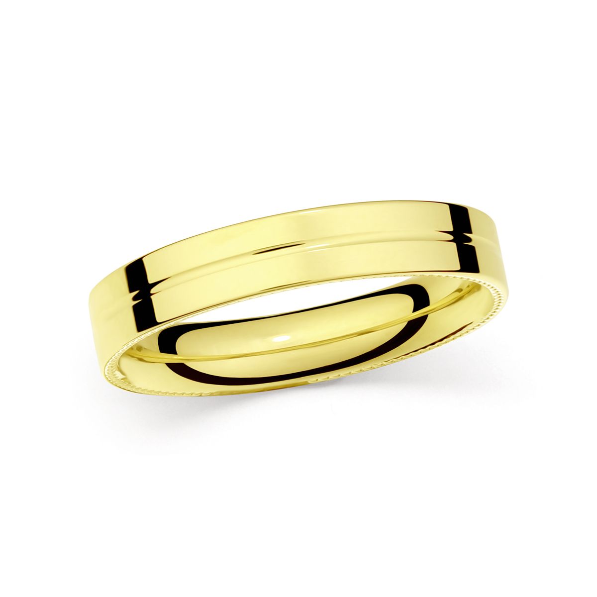 Wedding Ring V623M-SLY 14K Yellow Gold