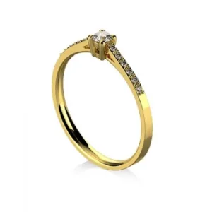 Wedding Ring Gold with Diamond YPJ DR330