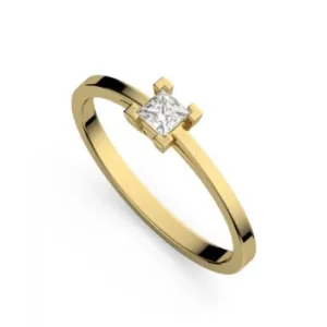 Wedding Ring Gold with Diamond YPJ DR335